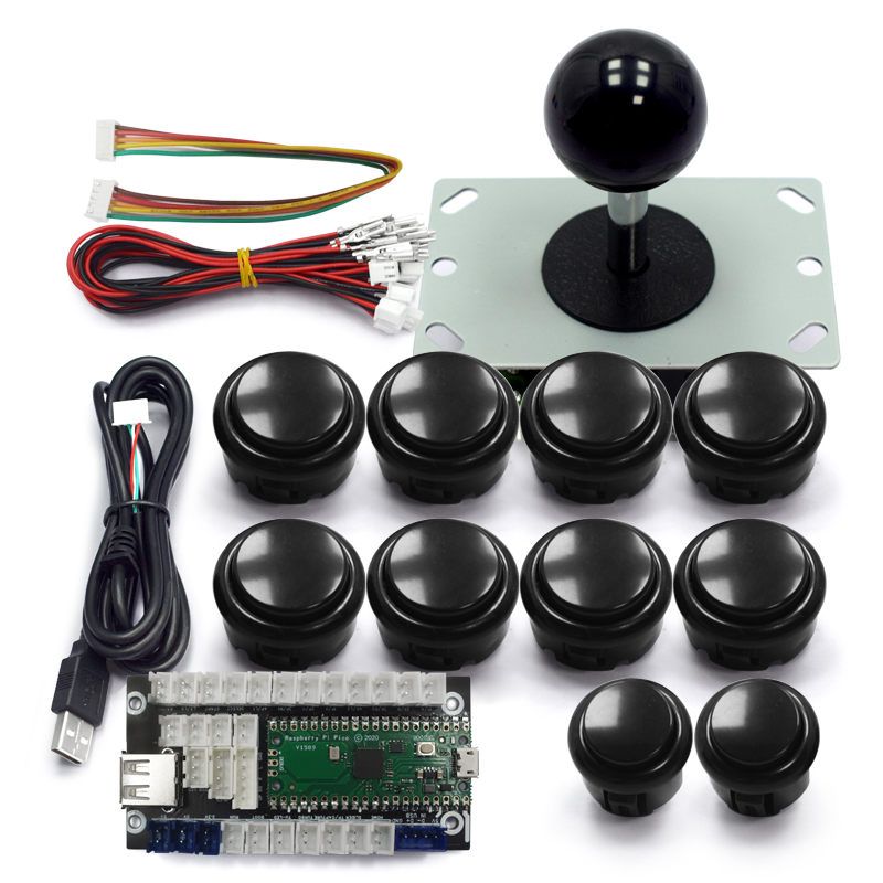 Trackball Controller Arcade - Copy Sanwa Arcade-Spiel DIY-Kit 8-Wege-Joystick Drucktasten