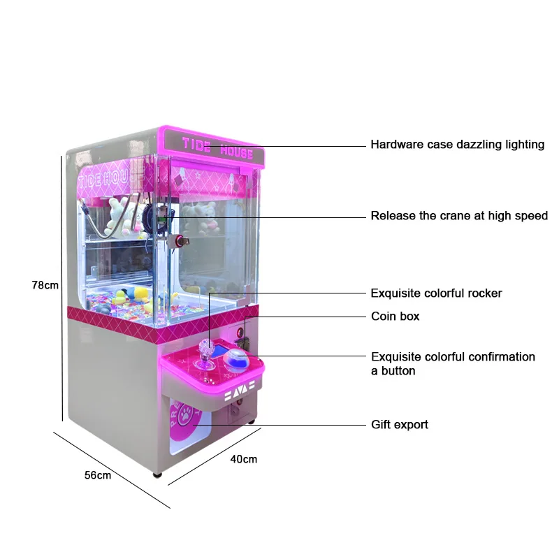 Mini-Münzautomat mit Greifarm  – Arcade Toy Vending Machine Bewertung und Preis
