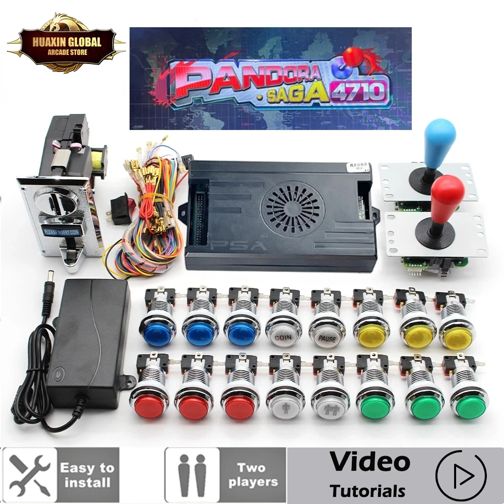 2 Spieler 4710 in 1 Pandora Sa – Trackball Controller Arcade Bewertung und Preis