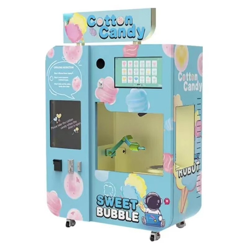 Vollautomatischer Zuckerwatte- – Arcade Vending Machines Bewertung und Preis