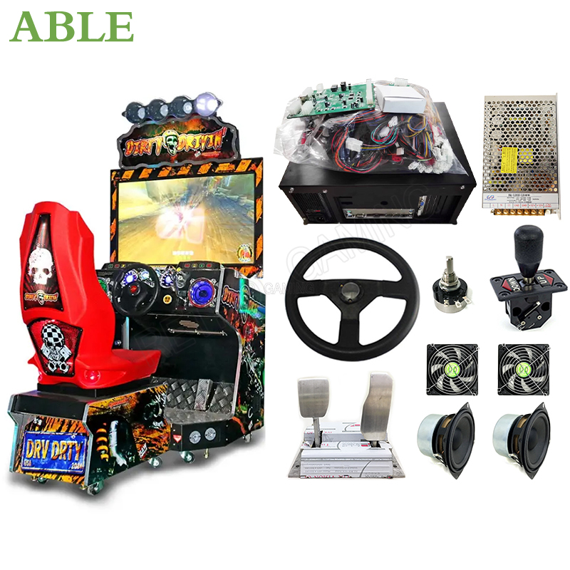 Dirty Drivin Arcade-Spiel auto – Coin Operated Kiddie Ride Bewertung und Preis